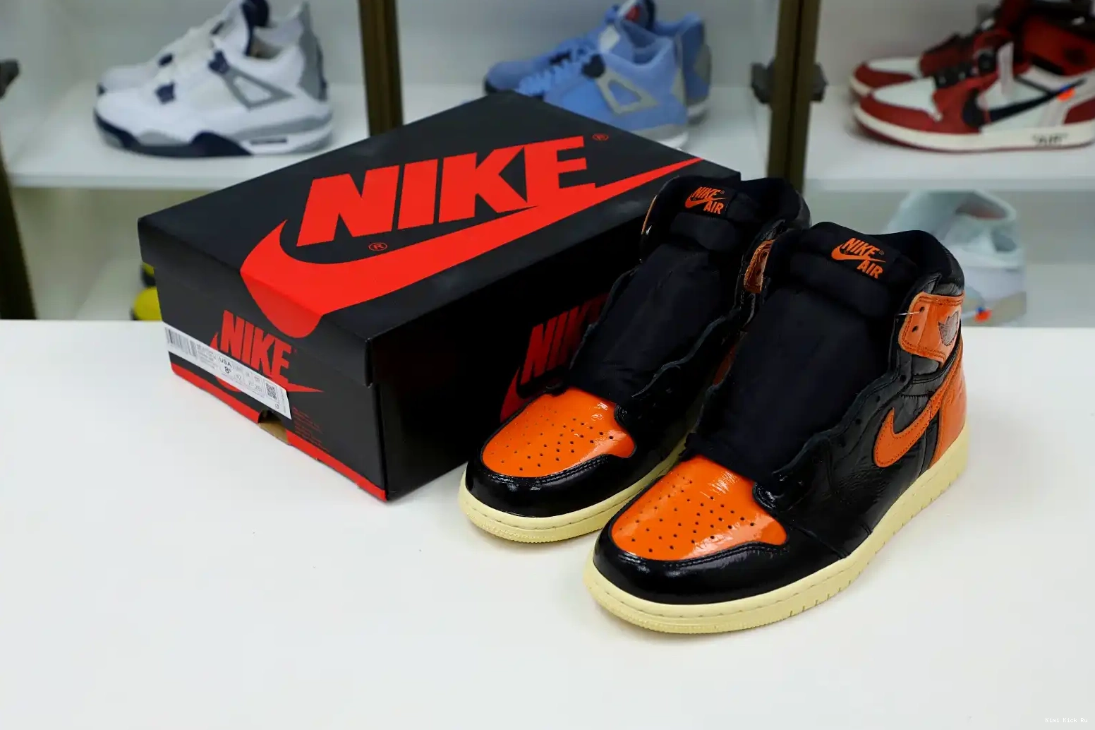 'SHATTERED Kimikick AIR RETRO 3.0' 1 HIGH OG BACKBOARD JORDAN 0713